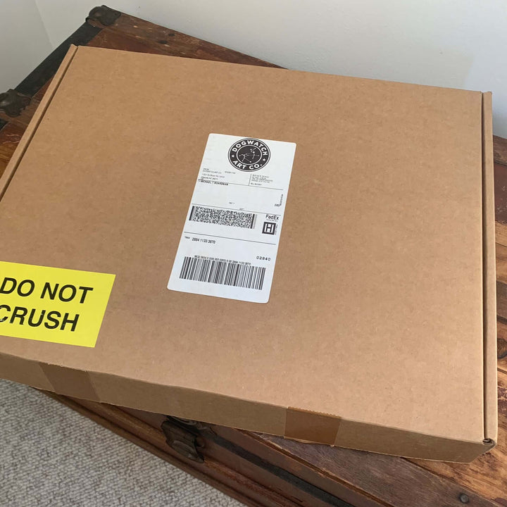 Custom Bristol 35.5 Half Hull Art Print box