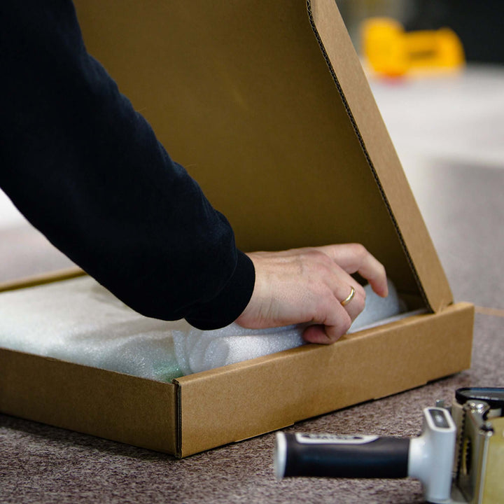 Custom Bristol 35.5 Half Hull Art Print unboxing