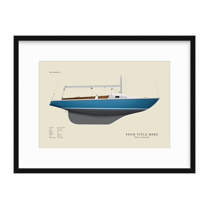 Ensign Custom Half Hull Print