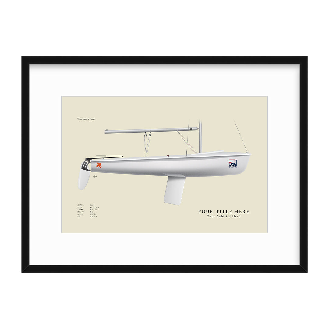 Club 420 Custom Half Hull Print