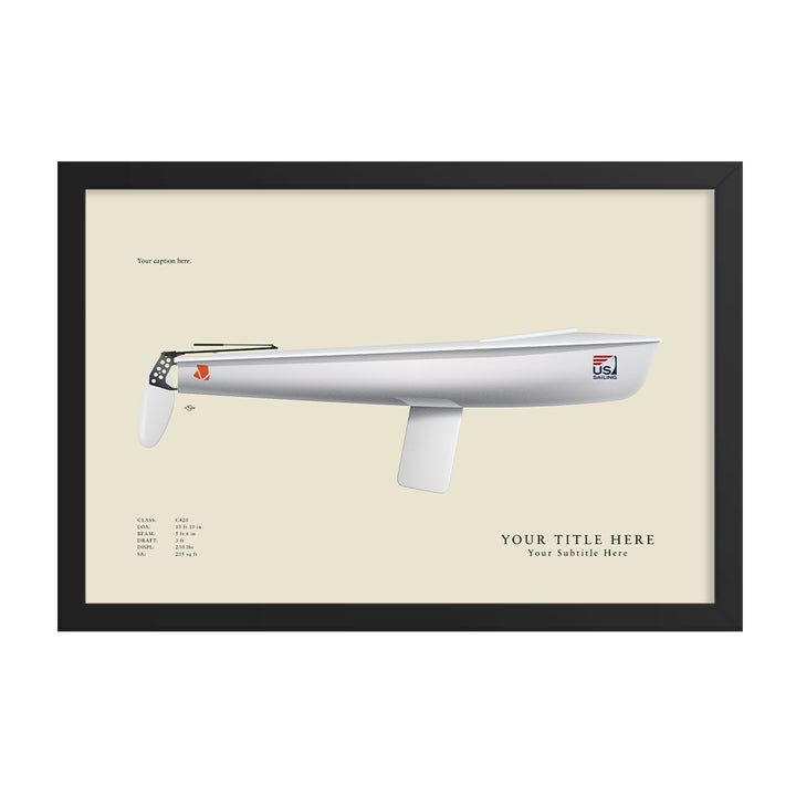 Club 420 Custom Half Hull Print