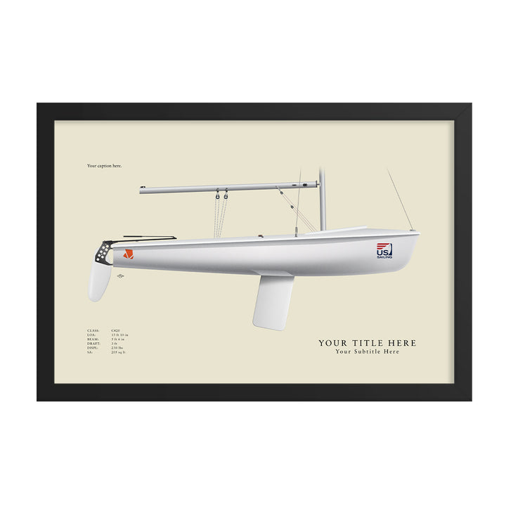 Club 420 Custom Half Hull Print