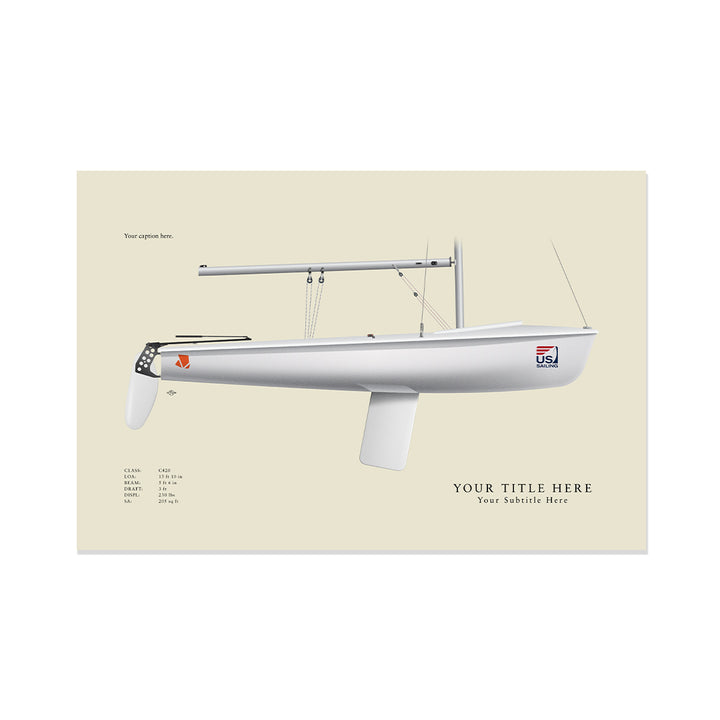 Club 420 Custom Half Hull Print