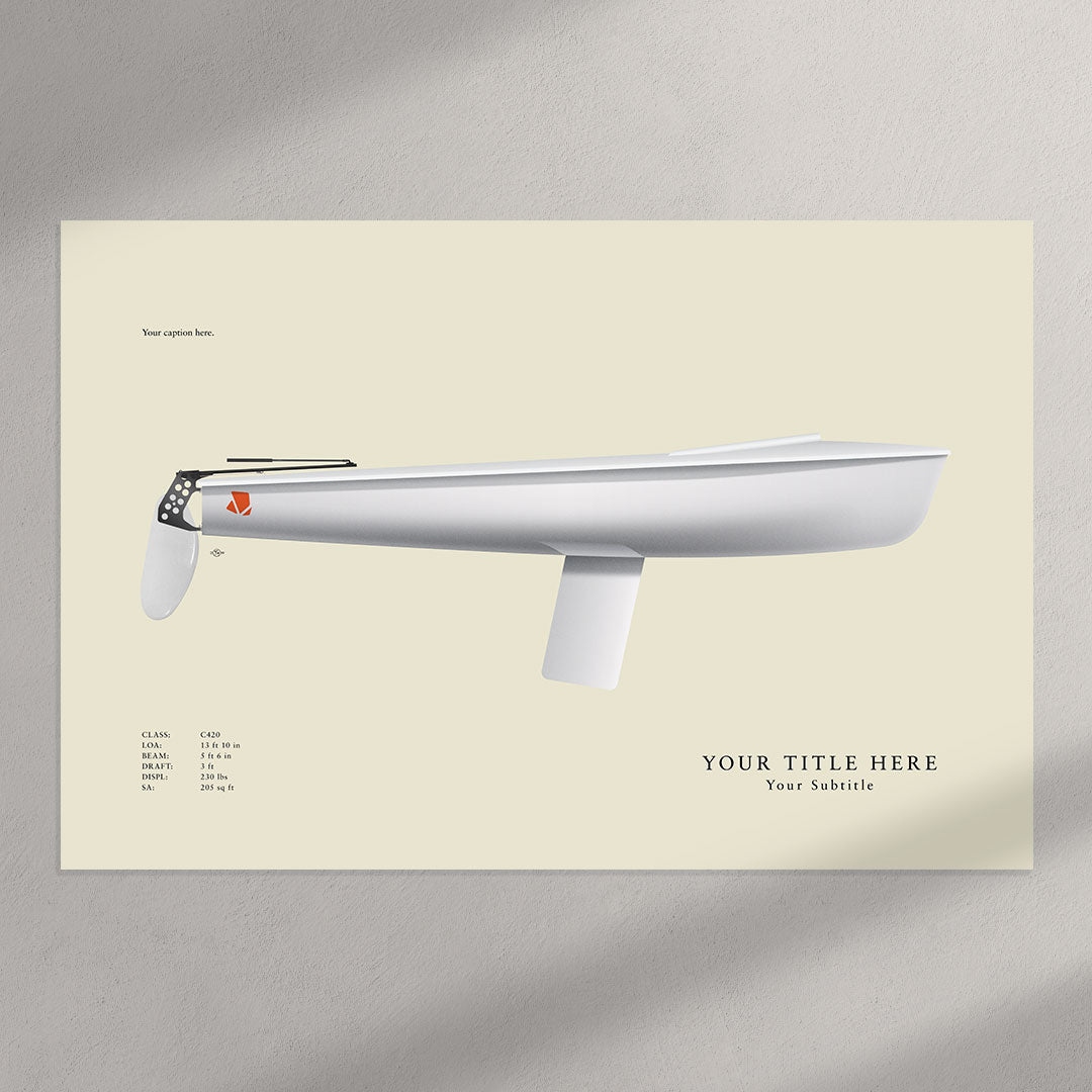 Club 420 Custom Half Hull Print