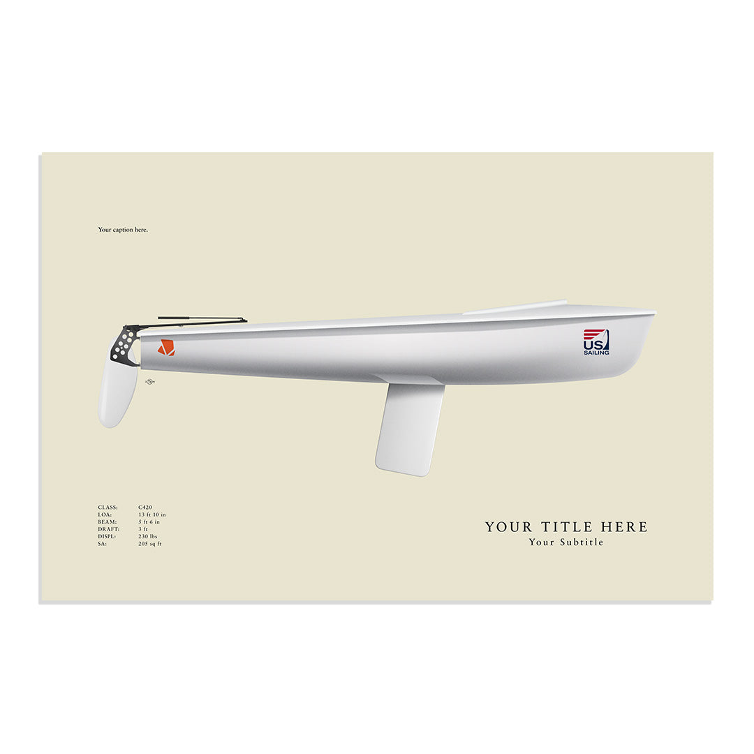 Club 420 Custom Half Hull Print