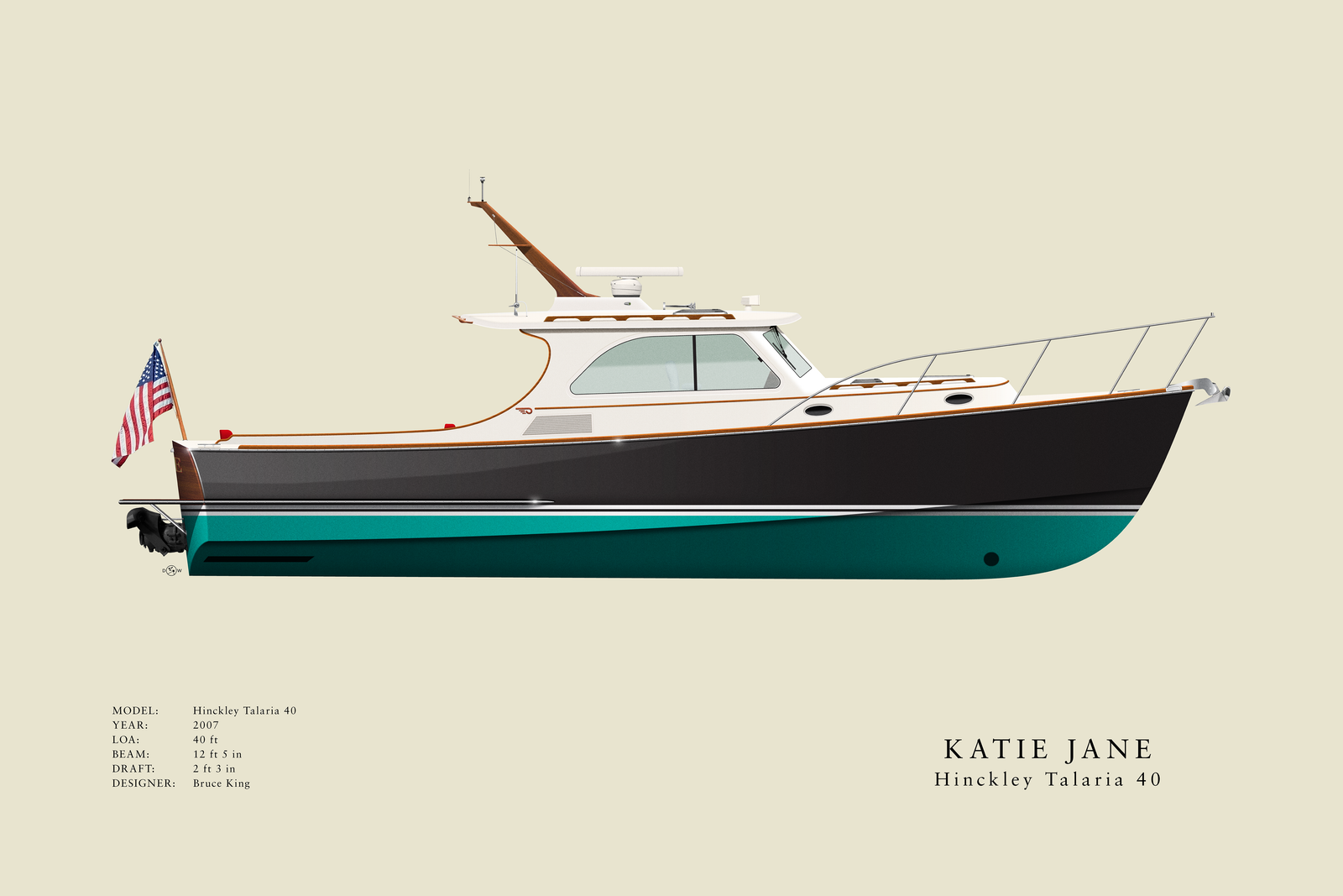 Katie Jane - Hinckley Talaria 40