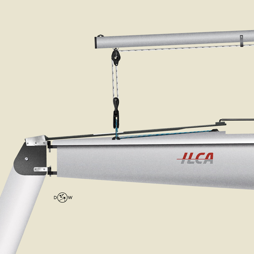 ILCA Dinghy Custom Half Hull Print