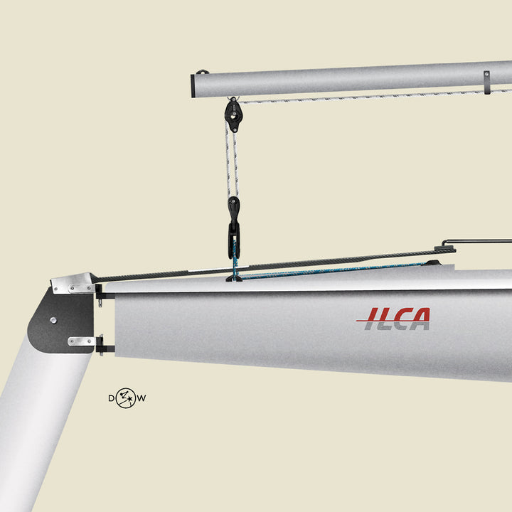 ILCA Dinghy Custom Half Hull Print