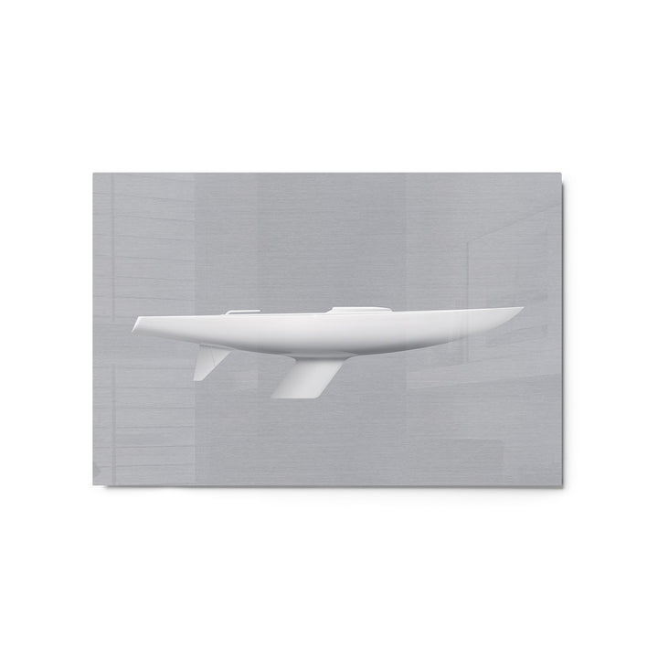 Etchells Custom Half Hull Metal Print