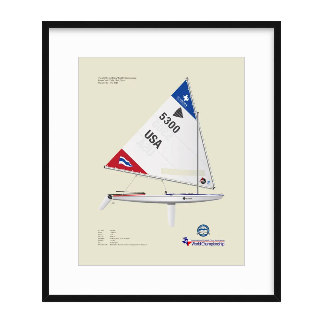 Official ISCA Worlds Half Hull Prints