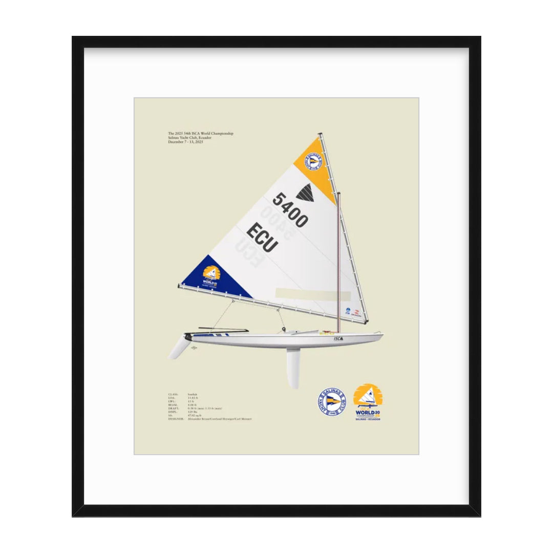 Official ISCA Worlds Half Hull Prints