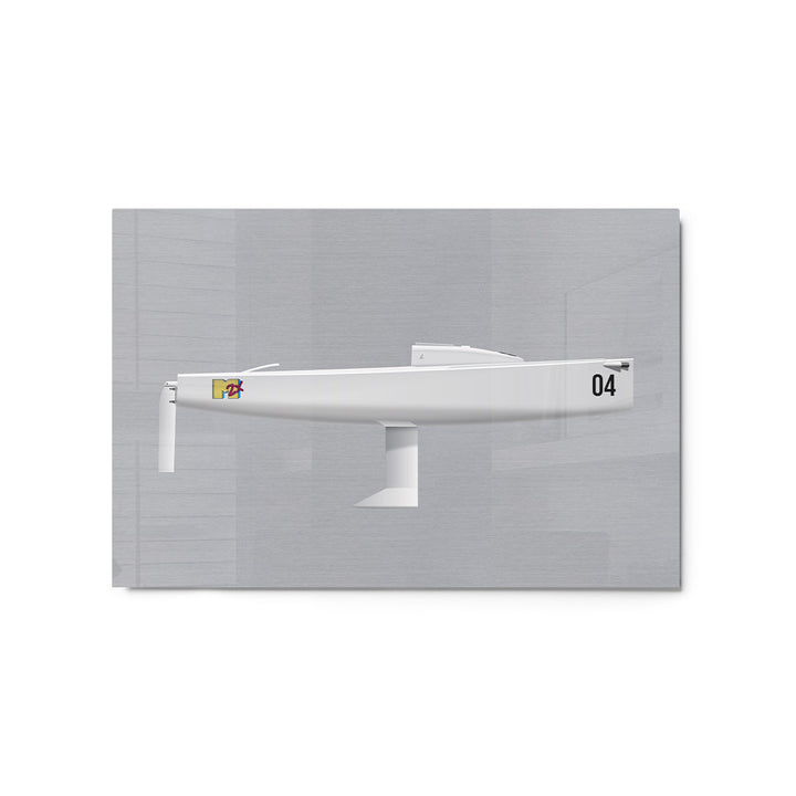 J/70 Custom Half Hull Metal Print