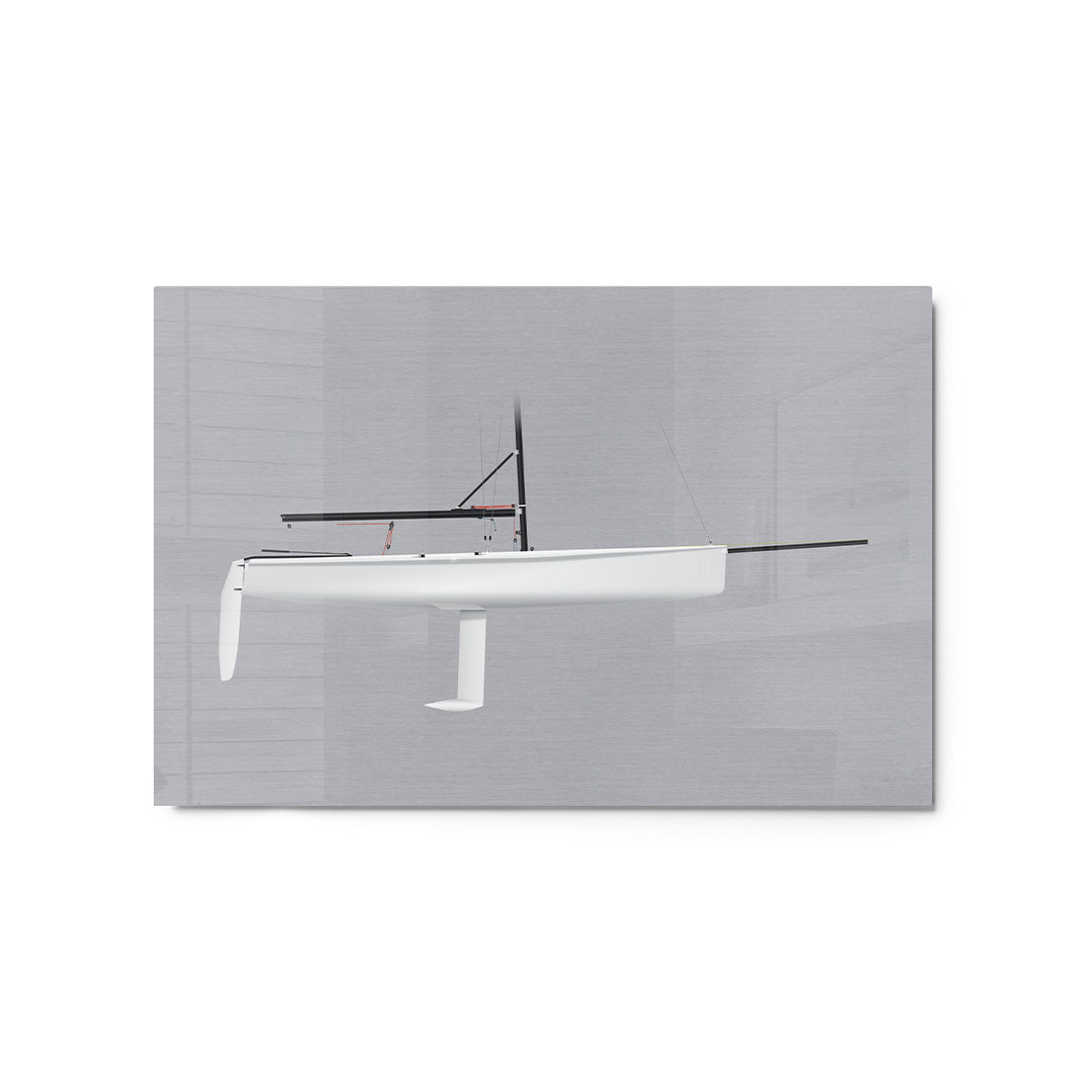 Viper 640 Custom Half Hull Metal Print