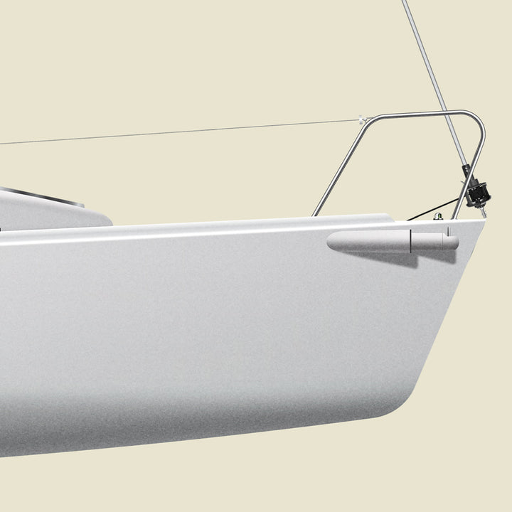 J/80 Custom Half Hull Print