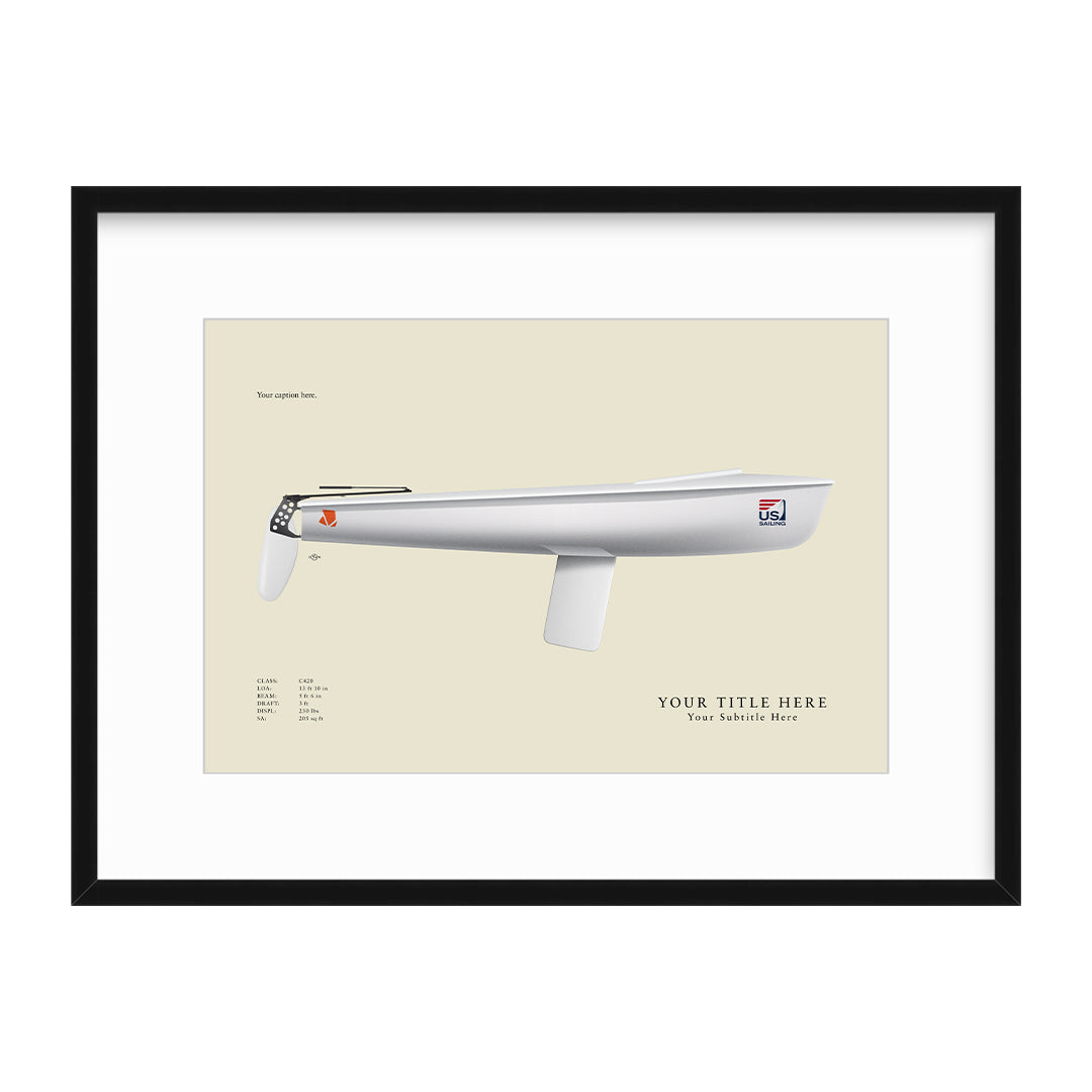 Club 420 Custom Half Hull Print