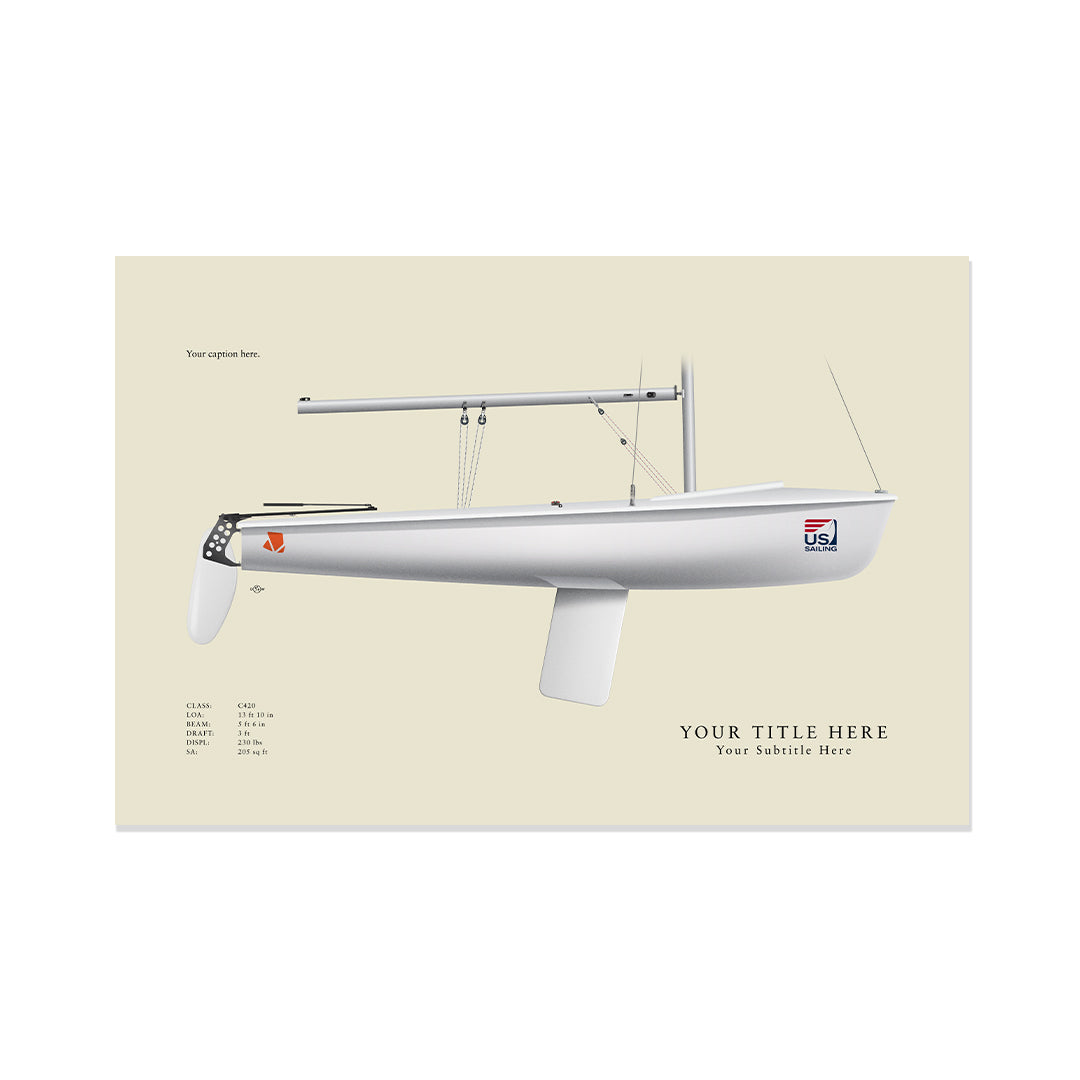 Club 420 Custom Half Hull Print