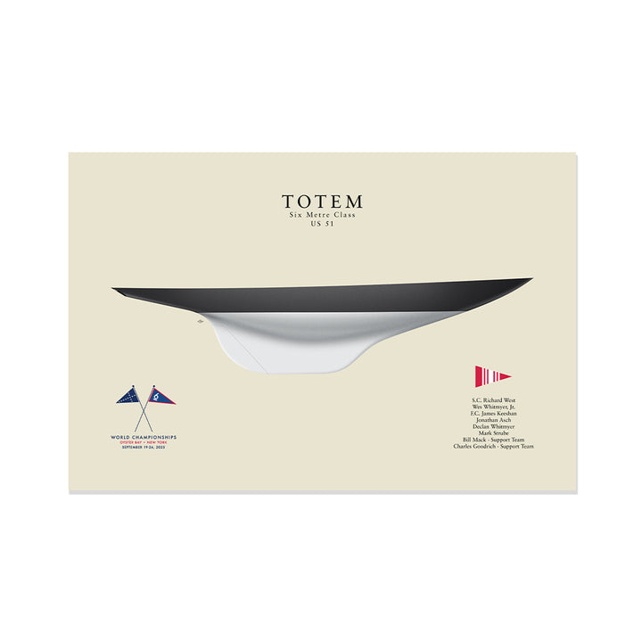 Custom Half Hull Print