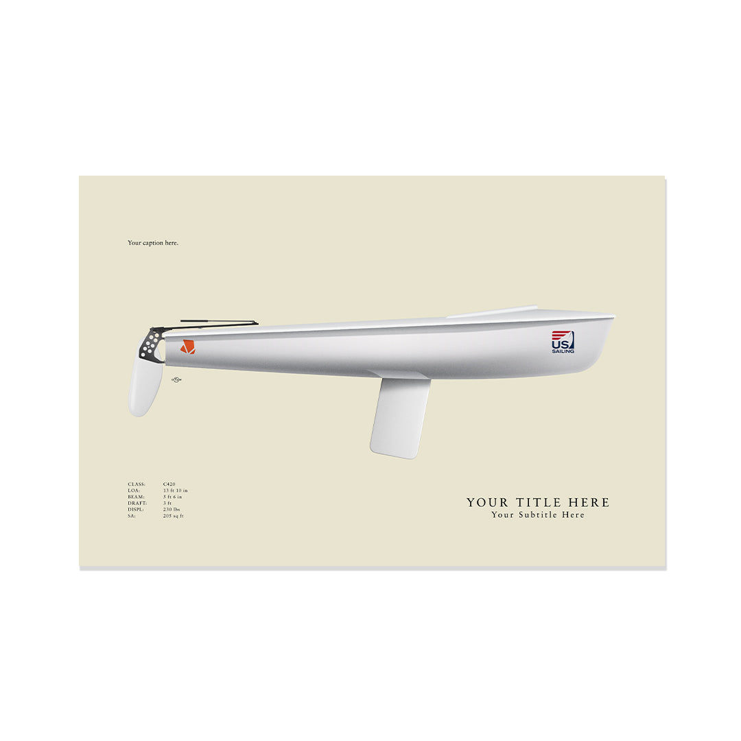 Club 420 Custom Half Hull Print