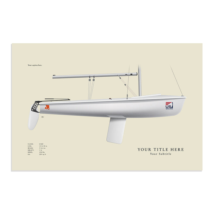 Club 420 Custom Half Hull Print