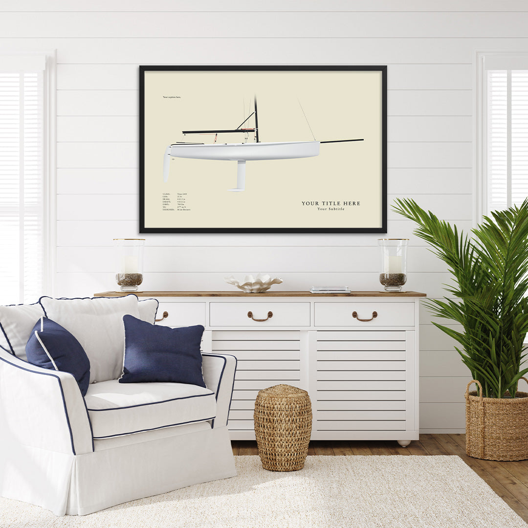 Viper 640 Custom Half Hull Print